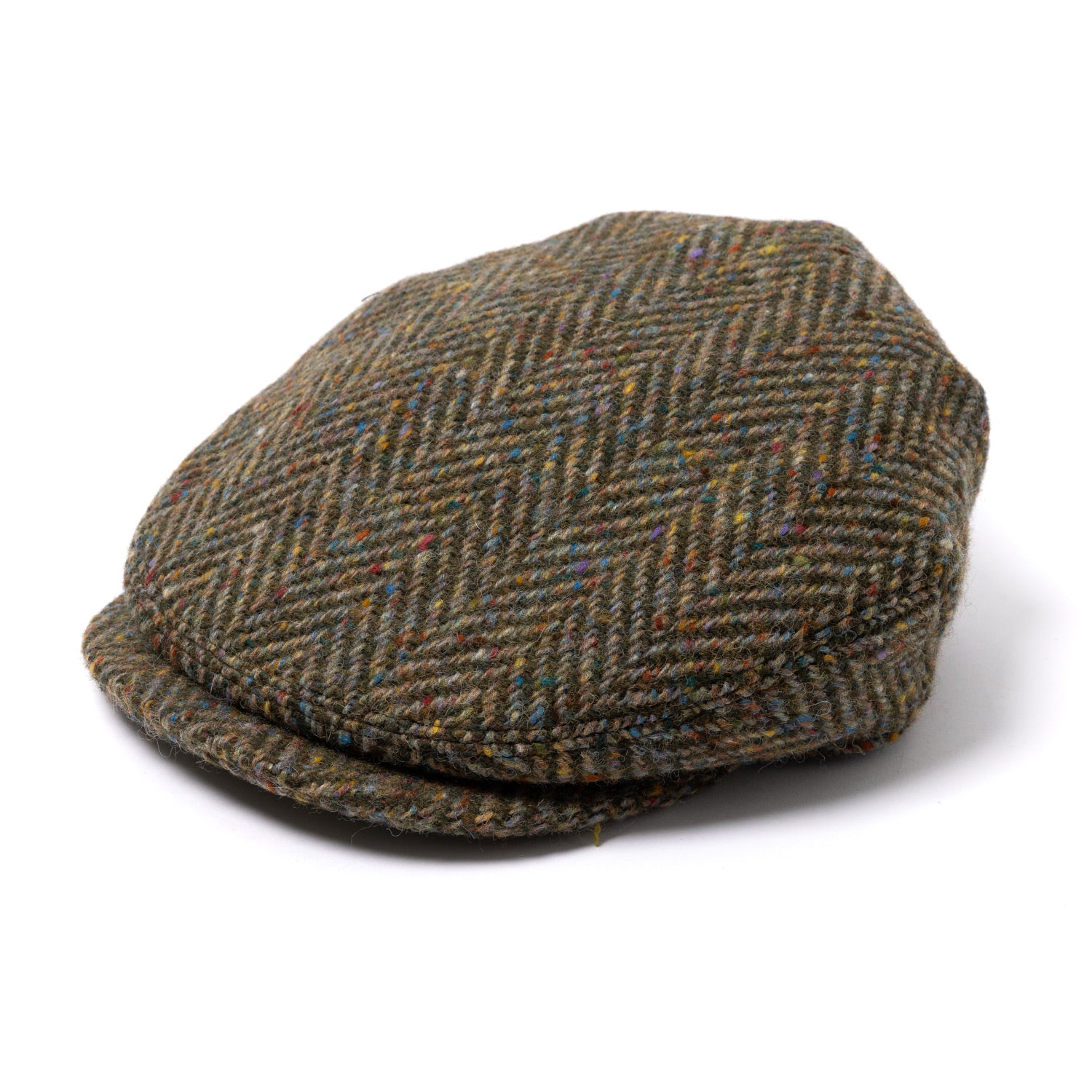 Tweed Cap "Turnberry" made from Irish Donegal Tweed - Handmade for Gentlemen